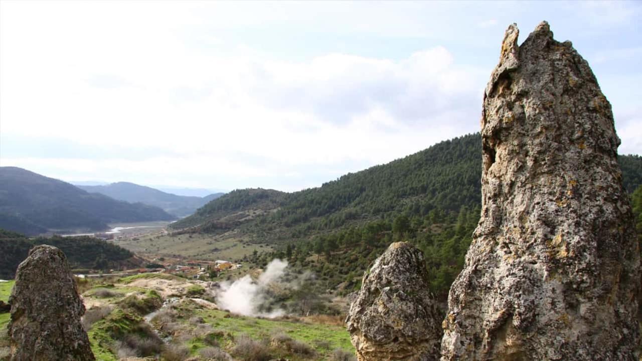 Obam Termal Resort Hotel Ve Spa Sindirgi Bagian luar foto