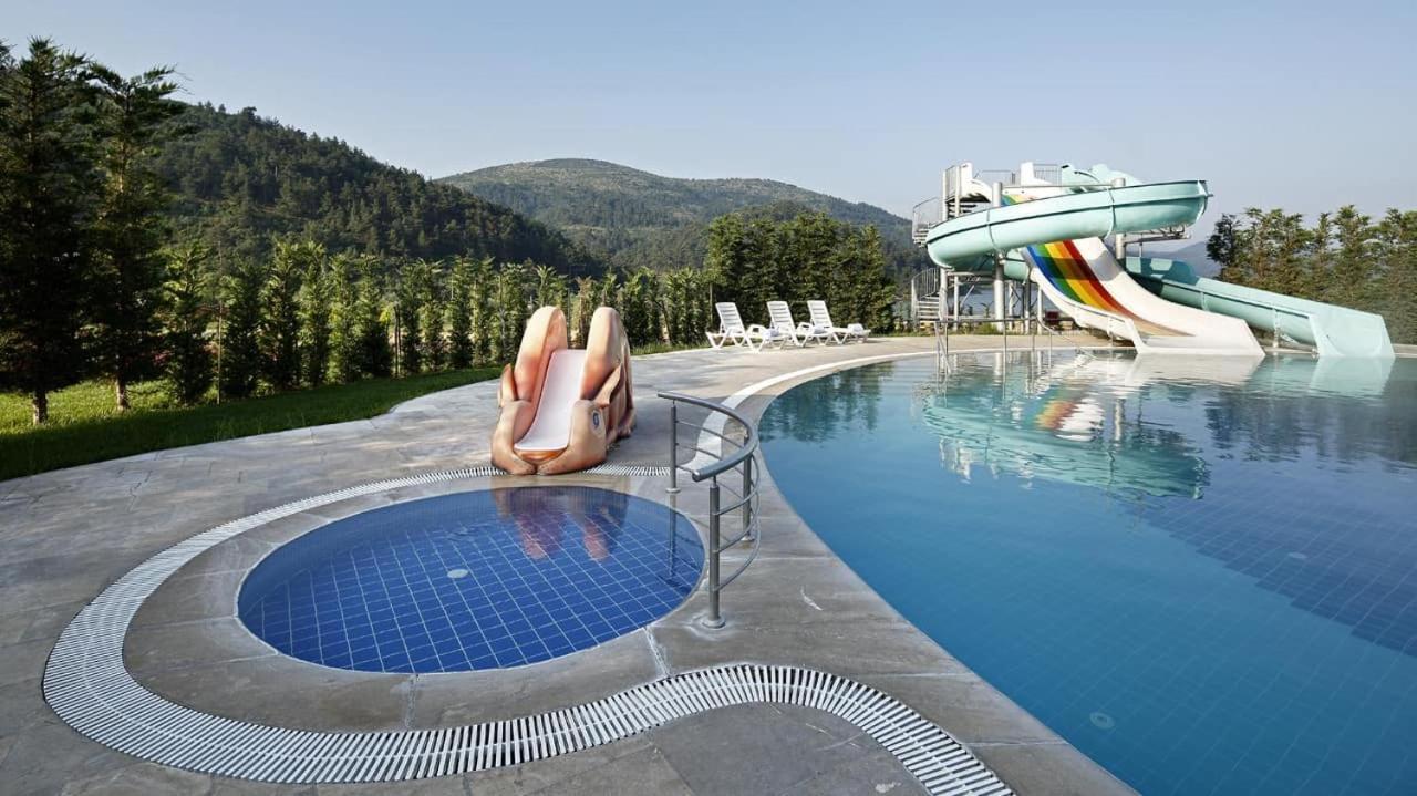 Obam Termal Resort Hotel Ve Spa Sindirgi Bagian luar foto
