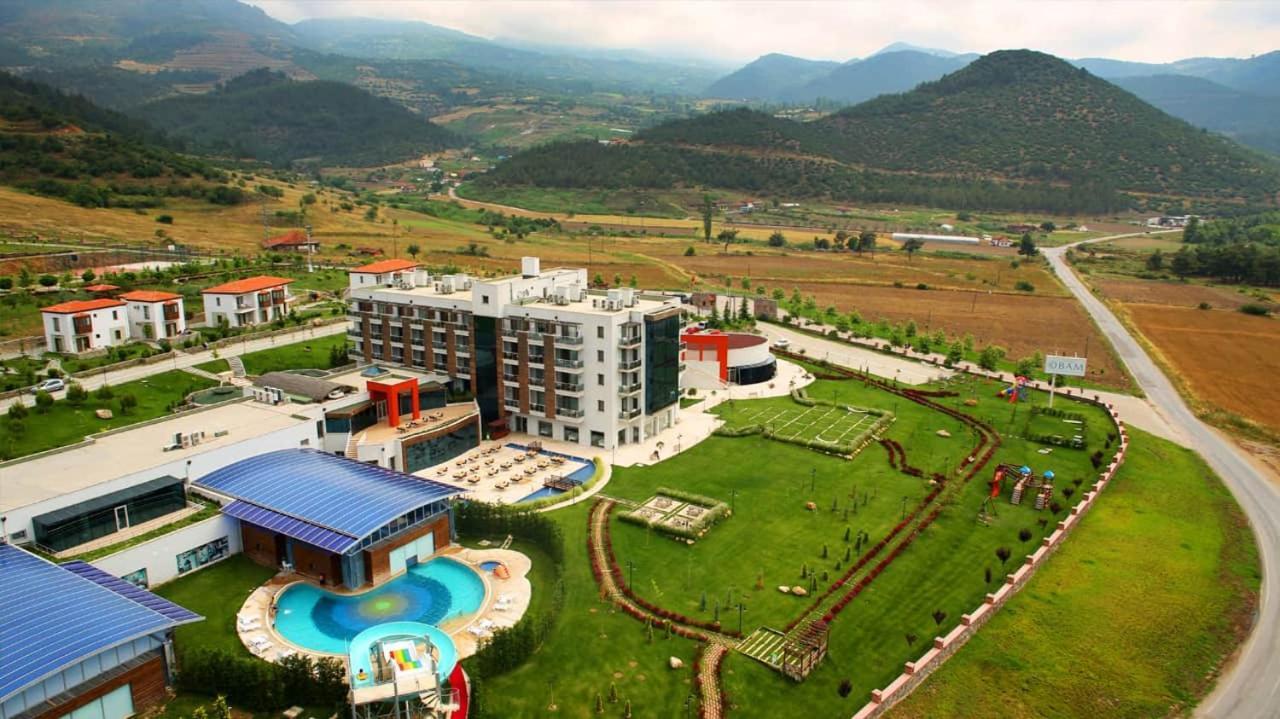 Obam Termal Resort Hotel Ve Spa Sindirgi Bagian luar foto